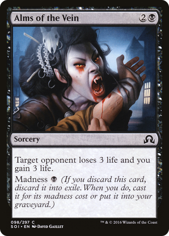 Alms of the Vein (SOI-098)  Foil - Shadows over Innistrad