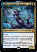 Alela, Cunning Conqueror (WOC-003)  Foil - Wilds of Eldraine Commander