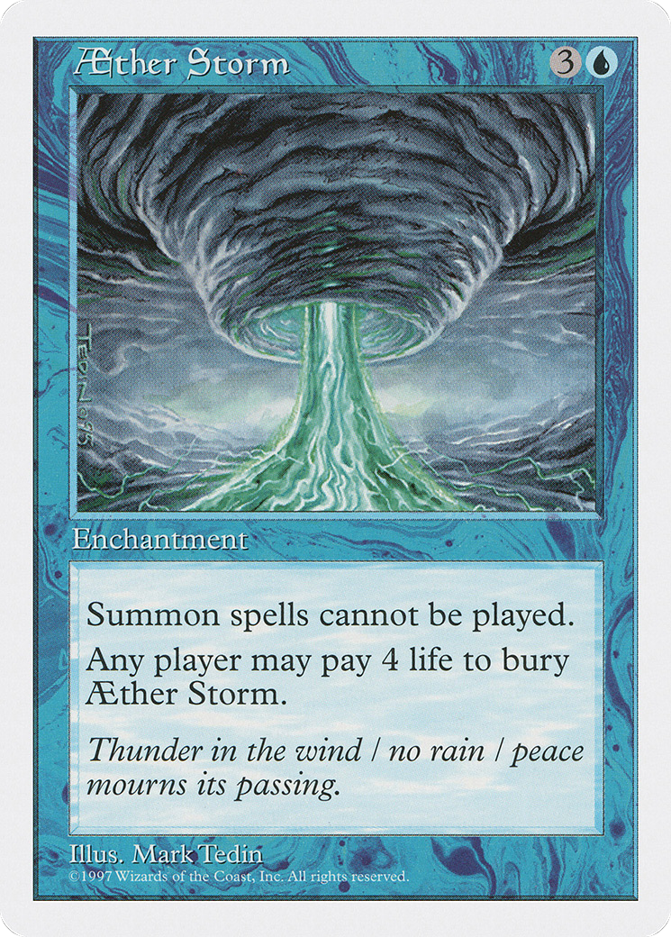 Aether Storm (5ED-)  - Fifth Edition