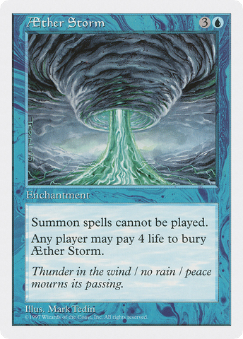 Aether Storm (5ED-)  - Fifth Edition