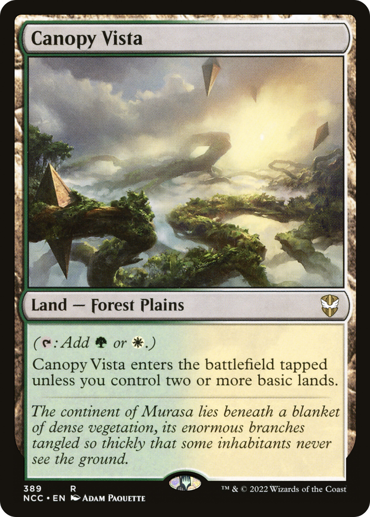 Canopy Vista (NCC-389)  - New Capenna Commander