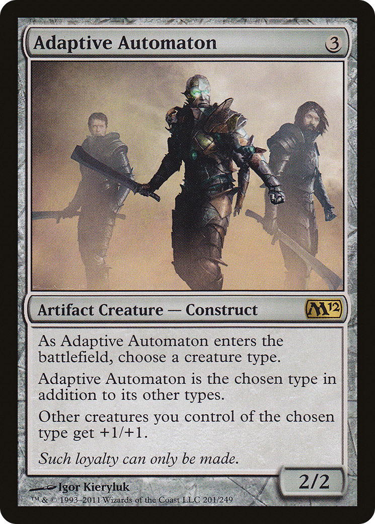 Adaptive Automaton (M12-201)  Foil - Magic 2012