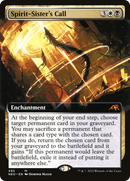 Spirit-Sister's Call (Extended Art) (NEO-495)  - Kamigawa: Neon Dynasty: (Extended Art)