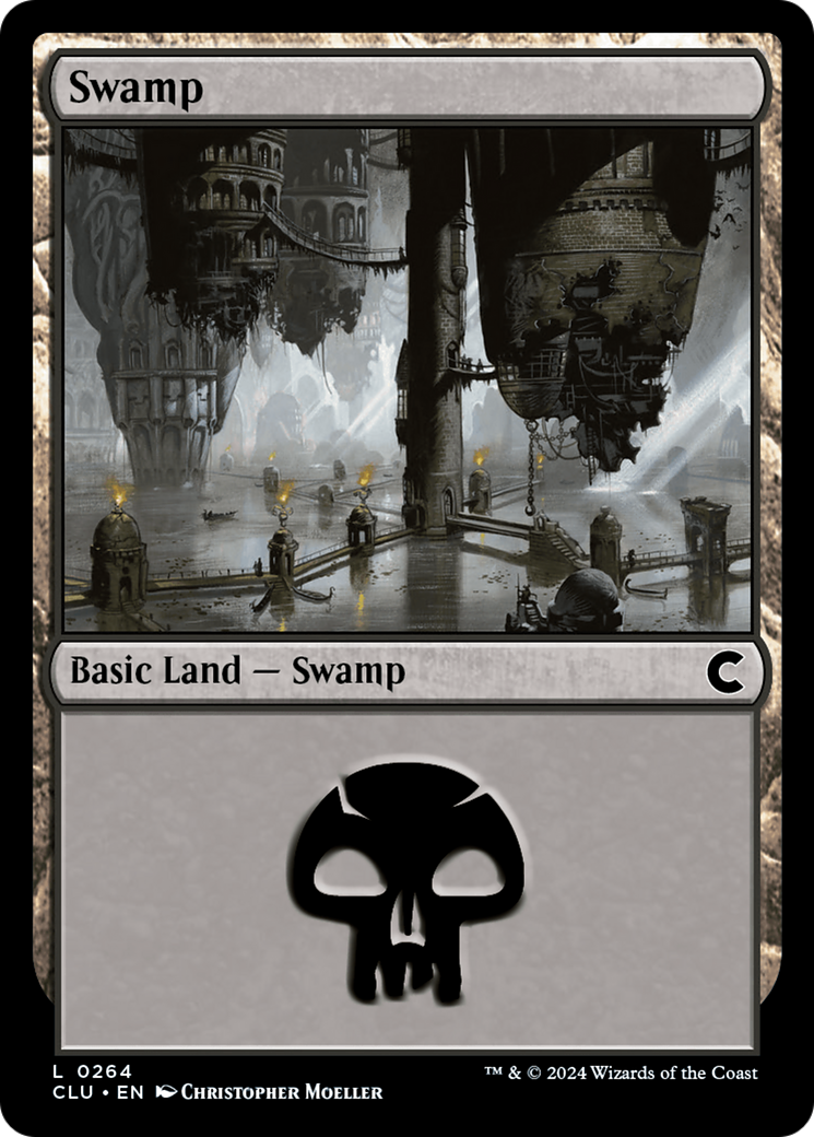 Swamp (0264) (CLU-264)  - Ravnica: Clue Edition