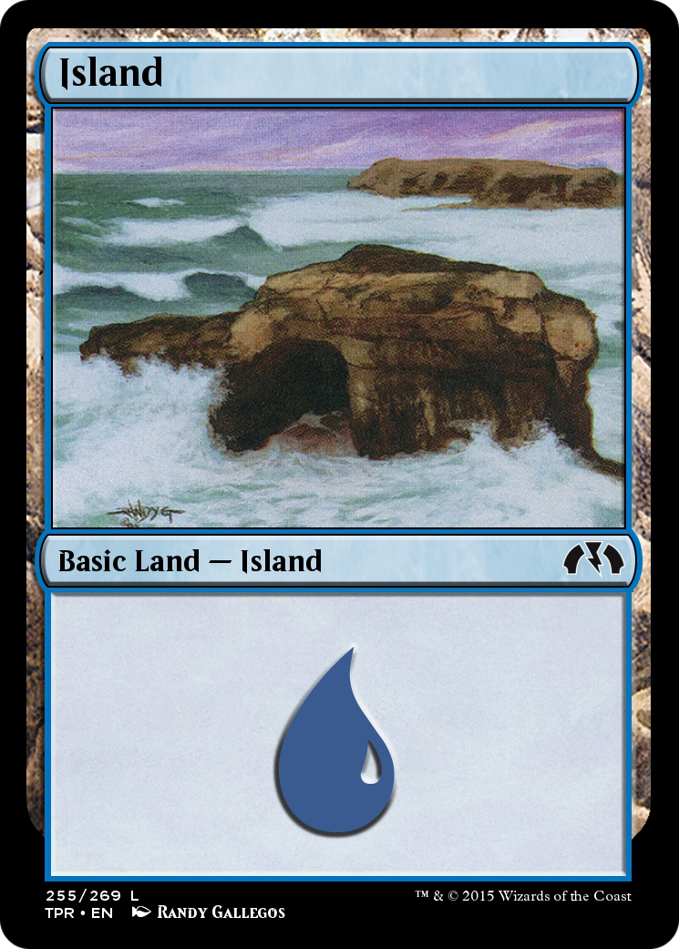 Island (TPR-255)  Foil - Tempest Remastered