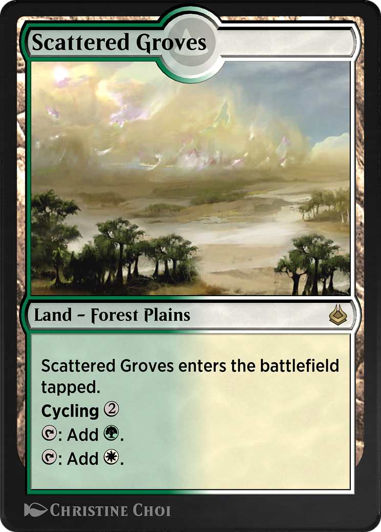 Scattered Groves (AKR-327)  - Amonkhet Remastered