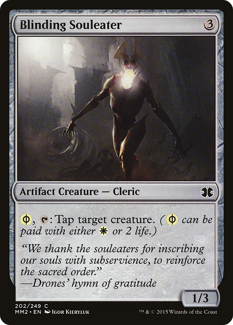 Blinding Souleater (MM2-202)  Foil - Modern Masters 2015