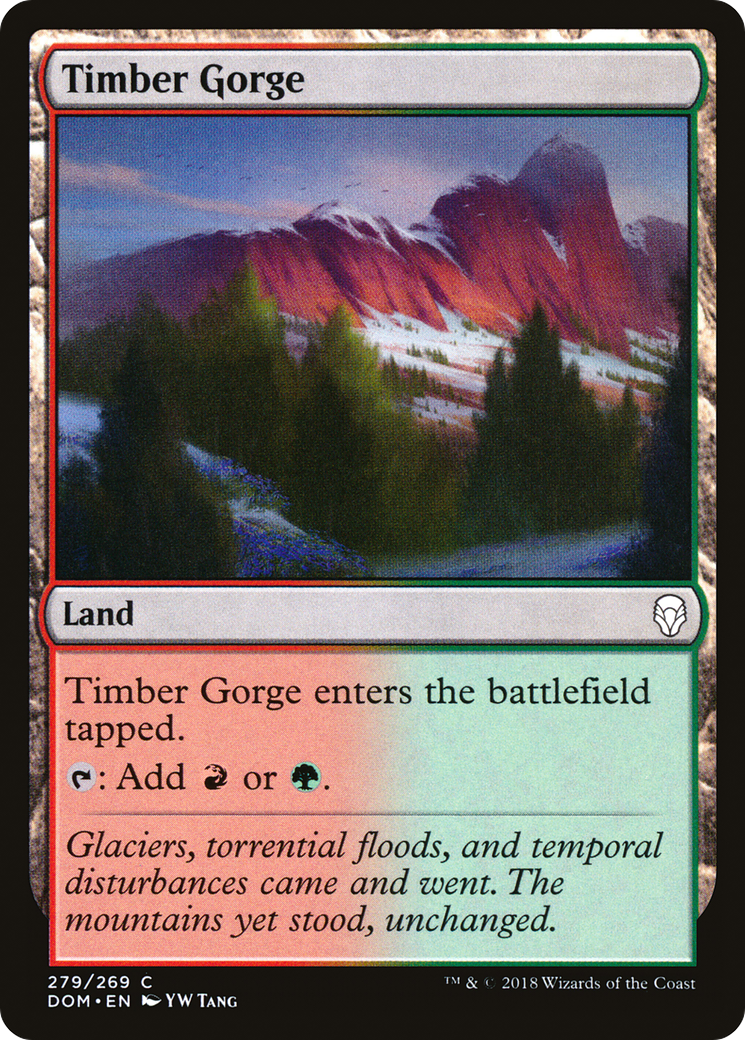 Timber Gorge (DOM-279)  - Dominaria