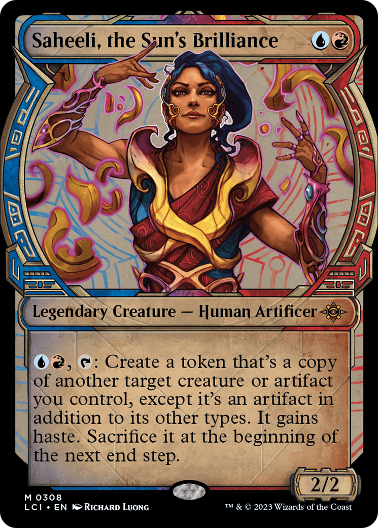 Saheeli, the Sun's Brilliance (Showcase) (LCI-308)  - The Lost Caverns of Ixalan: (Showcase)