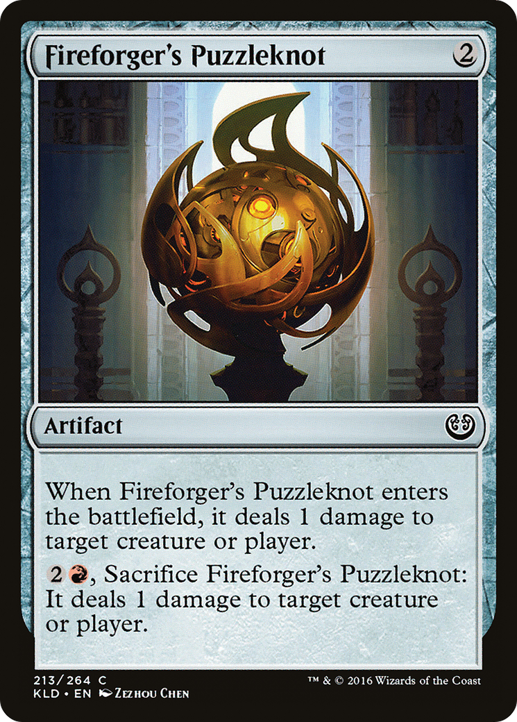 Fireforger's Puzzleknot (KLD-213)  Foil - Kaladesh