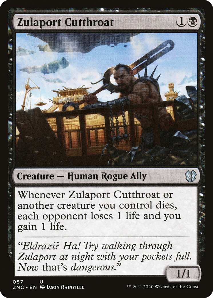 Zulaport Cutthroat (ZNC-057)  - Zendikar Rising Commander