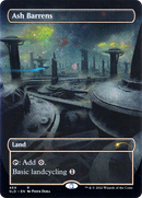 Ash Barrens (Borderless) (Galaxy Foil) (SLD-469)  Foil - Secret Lair Drop