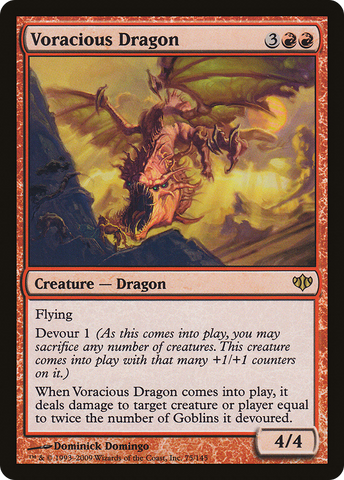 Voracious Dragon (CON-075)  Foil - Conflux