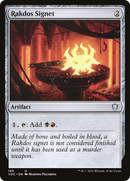 Rakdos Signet (VOC-166)  - Crimson Vow Commander
