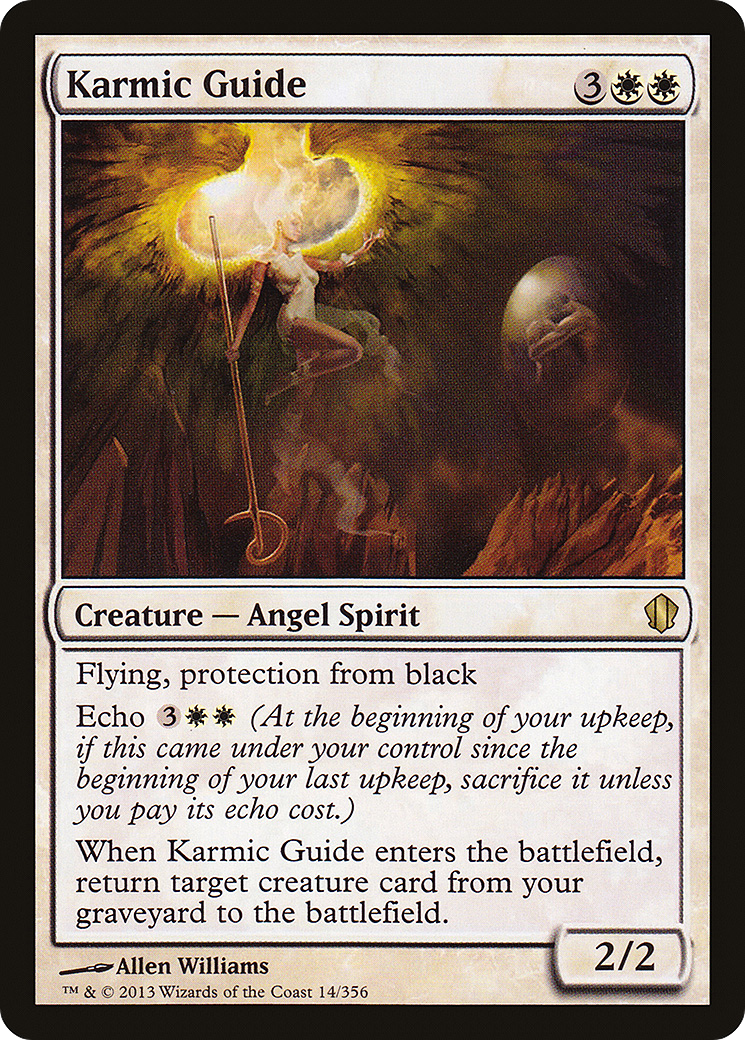 Karmic Guide (C13-014)  - Commander 2013