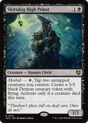Skirsdag High Priest (INR-132)  Foil - Innistrad Remastered