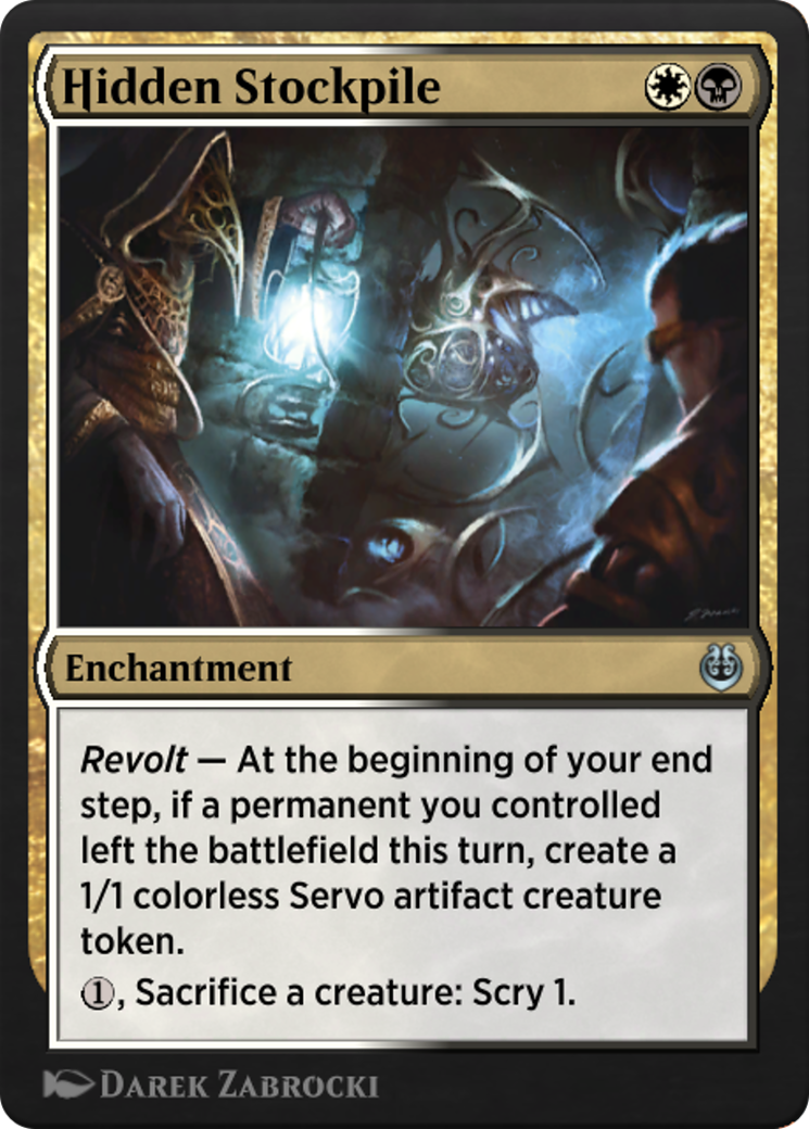 Hidden Stockpile (KLR-197)  - Kaladesh Remastered