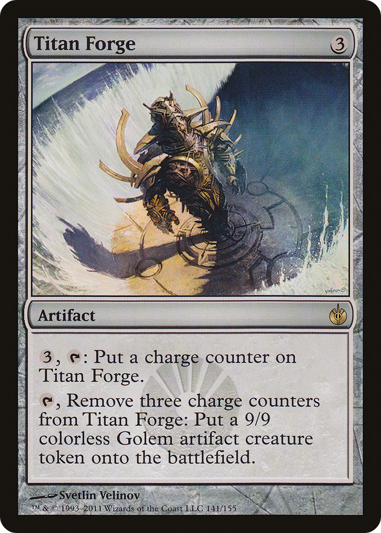 Titan Forge (MBS-141)  - Mirrodin Besieged