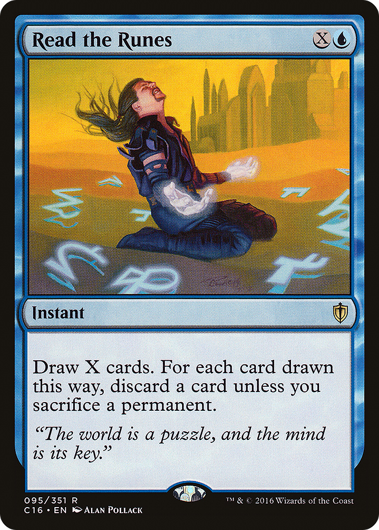 Read the Runes (C16-095)  - Commander 2016