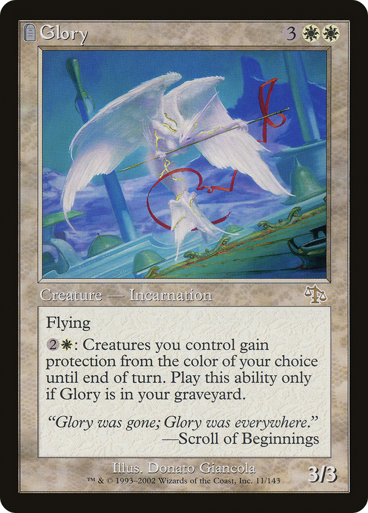 Glory (JUD-011)  - Judgment: (tombstone)