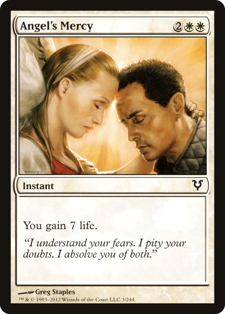 Angel's Mercy (AVR-003)  Foil - Avacyn Restored