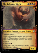 The Balrog of Moria (Showcase Scrolls) (LTC-449)  - Tales of Middle-earth Commander: (Showcase)