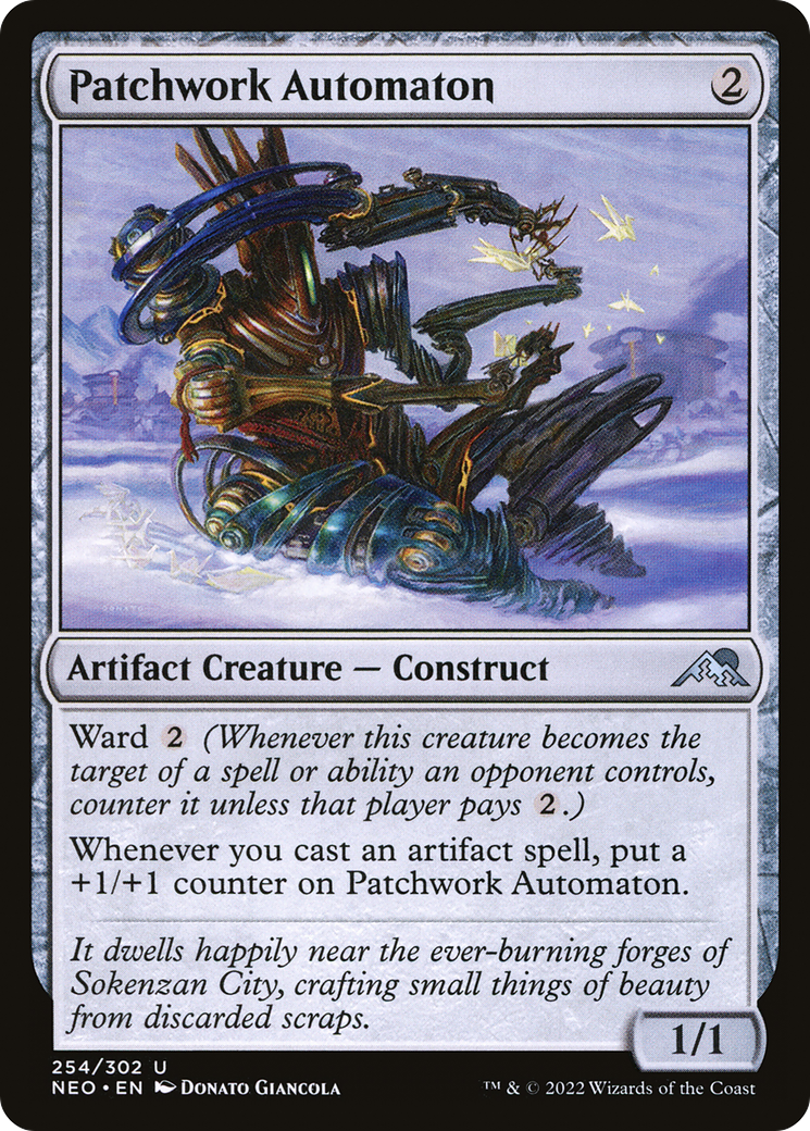 Patchwork Automaton (NEO-254)  - Kamigawa: Neon Dynasty
