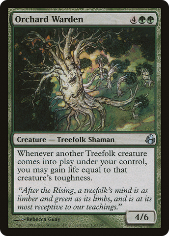 Orchard Warden (MOR-131)  Foil - Morningtide