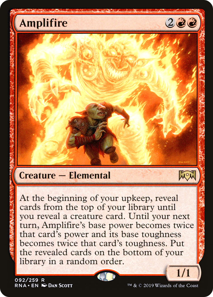Amplifire (RNA-092)  Foil - Ravnica Allegiance