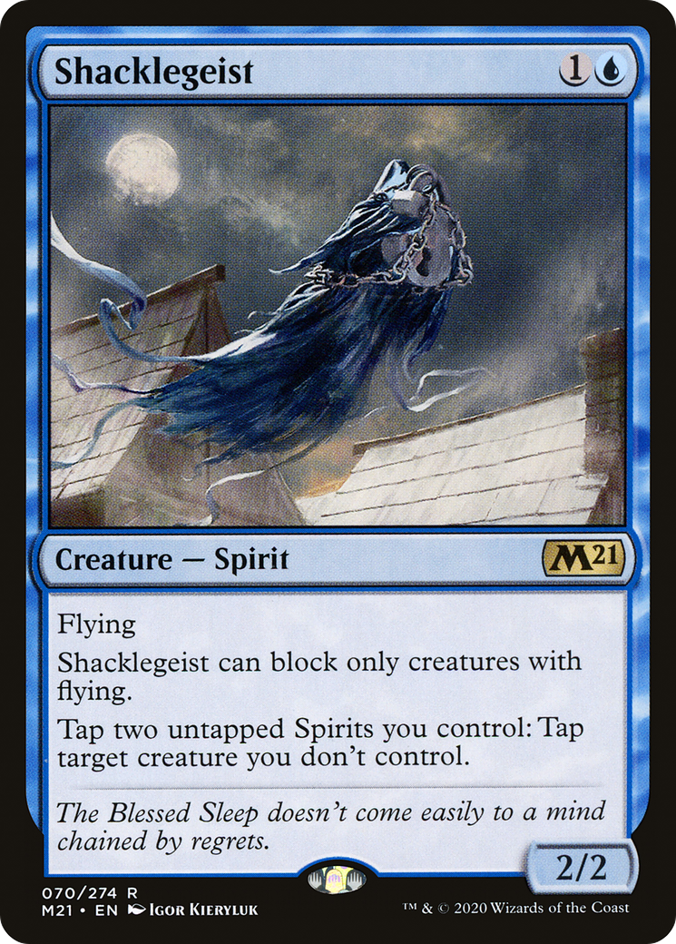 Shacklegeist (M21-070)  Foil - Core Set 2021