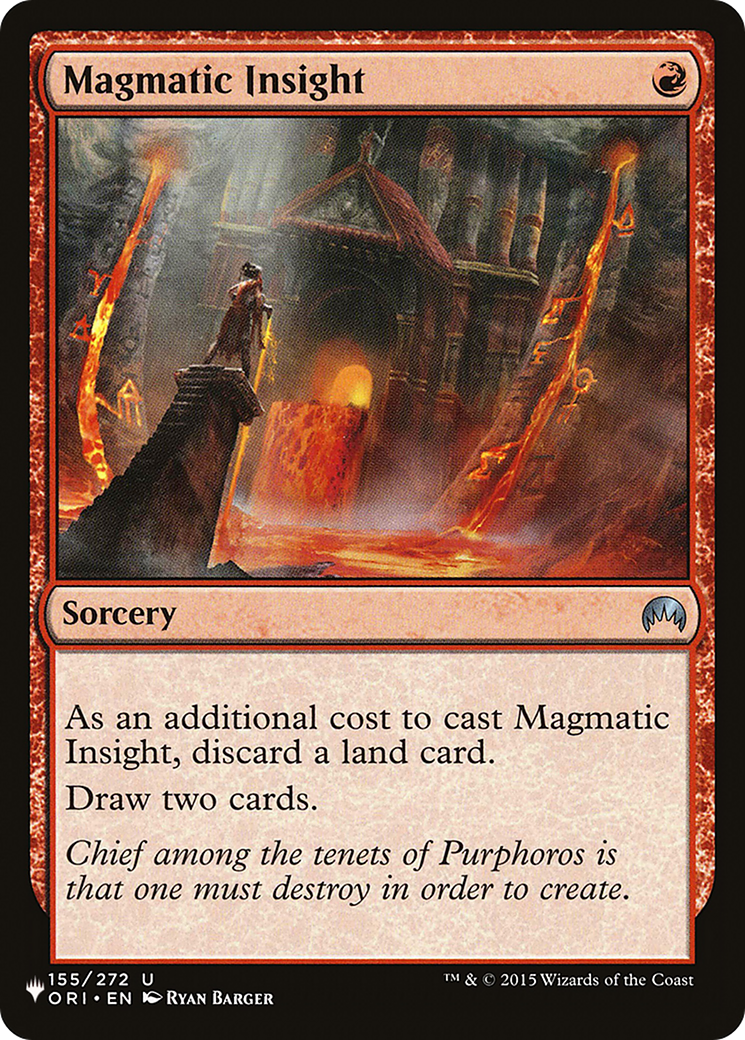 Magmatic Insight (LIST-ORI-155)  - The List