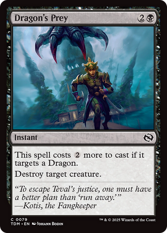 Dragon's Prey (TDM-079)  - Tarkir: Dragonstorm