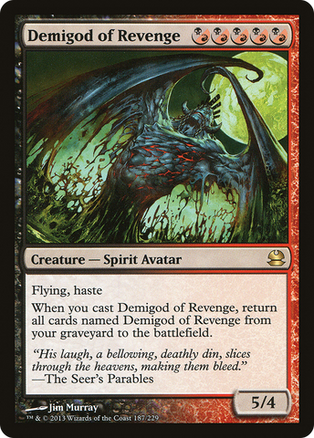 Demigod of Revenge (MMA-187)  - Modern Masters
