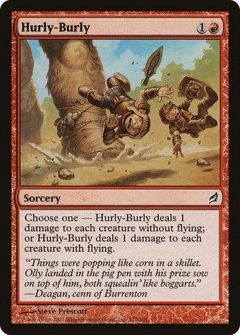 Hurly-Burly (LRW-177)  Foil - Lorwyn