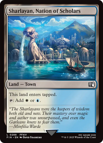 Sharlayan, Nation of Scholars (FIN-288)  Foil - FINAL FANTASY