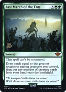 Last March of the Ents (PRE-172)  Foil - Tales of Middle-earth Promos