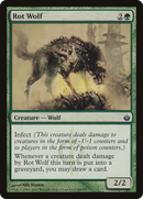 Rot Wolf (MBS-090)  - Mirrodin Besieged