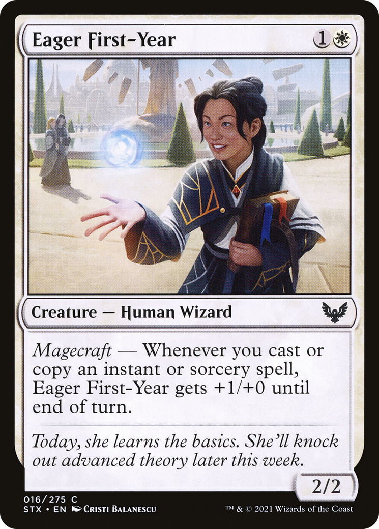 Eager First-Year (STX-016)  - Strixhaven: School of Mages