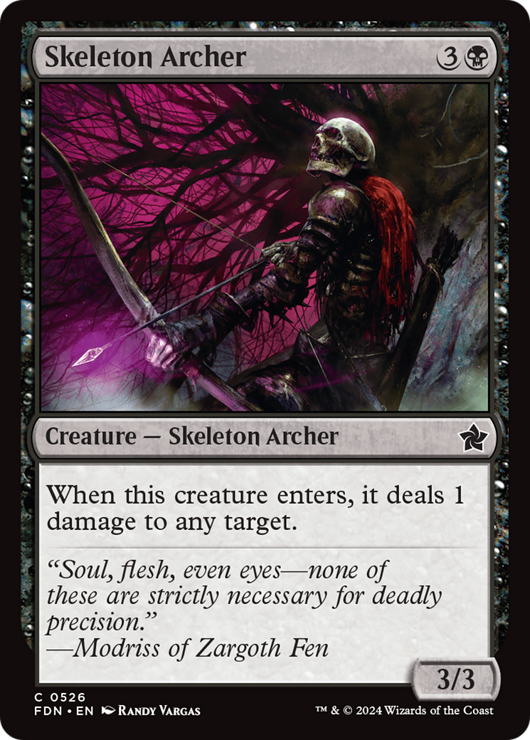 Skeleton Archer (FDN-526)  - Foundations