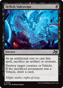 Hellish Sideswipe (DFT-090)  Foil - Aetherdrift