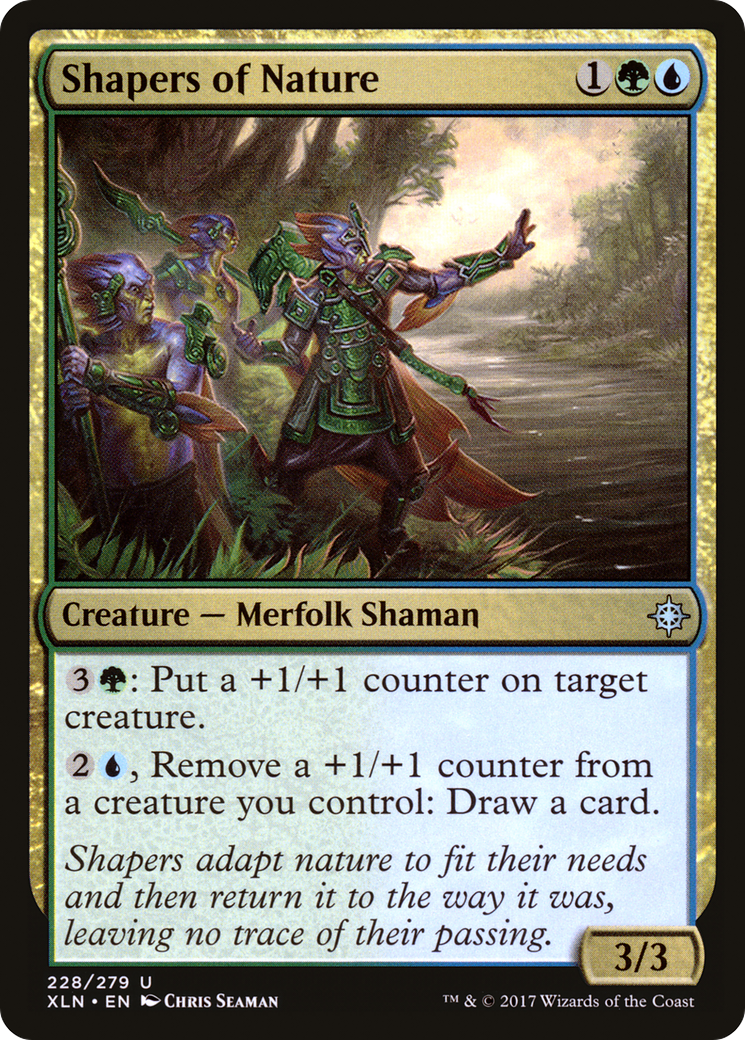 Shapers of Nature (XLN-228)  - Ixalan