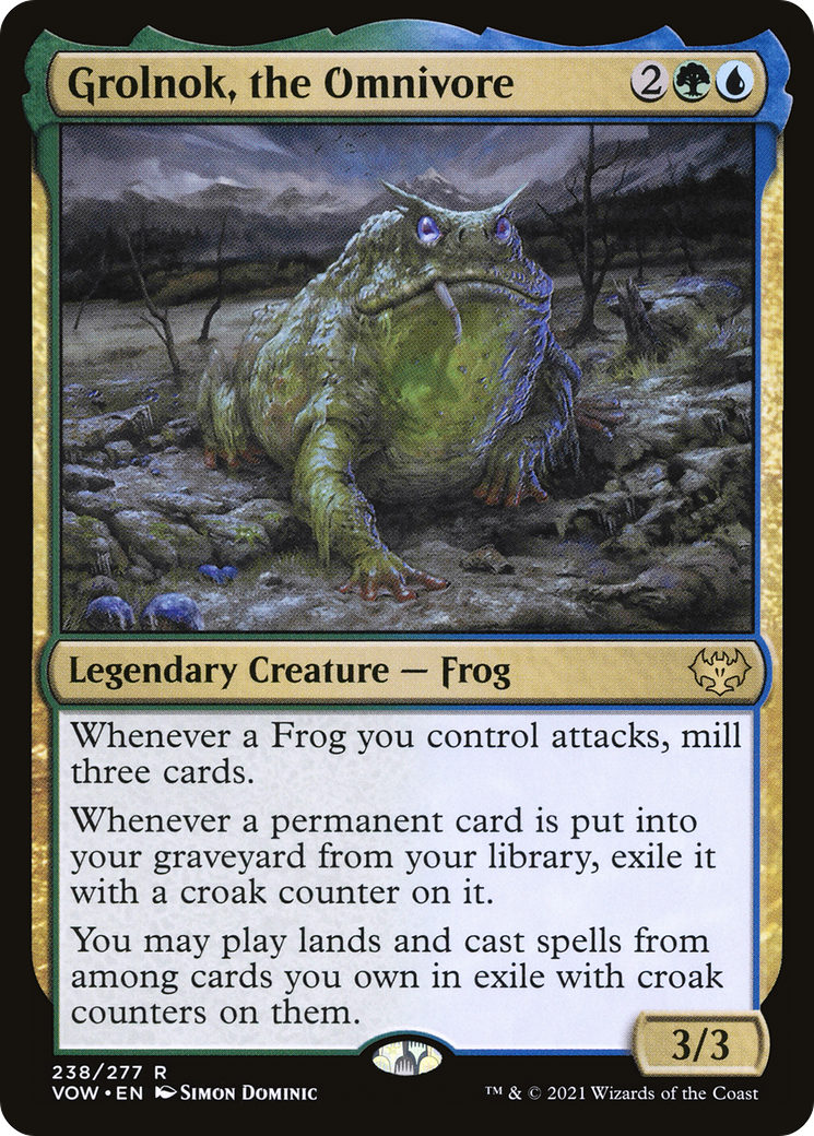 Grolnok, the Omnivore (VOW-238)  - Innistrad: Crimson Vow