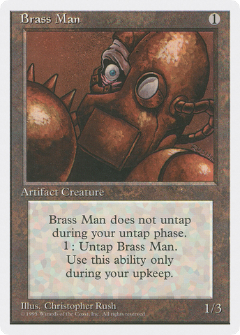 Brass Man (4ED-)  - Fourth Edition