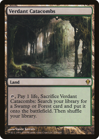 Verdant Catacombs (ZEN-229)  Foil - Zendikar
