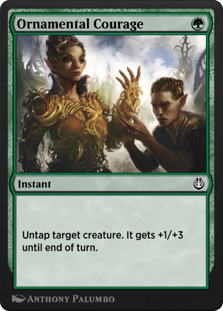 Ornamental Courage (KLR-173)  - Kaladesh Remastered