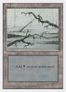 Swamp (C) (4ED-191)  - Fourth Edition