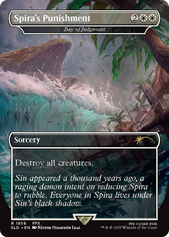 Spira's Punishment - Day of Judgment (SLD-1858)  - Secret Lair Drop / Spira's Punishment (Borderless)