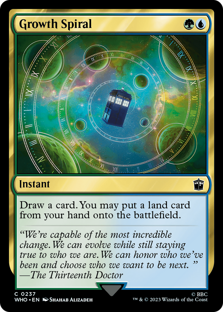 Growth Spiral (WHO-237)  - Doctor Who