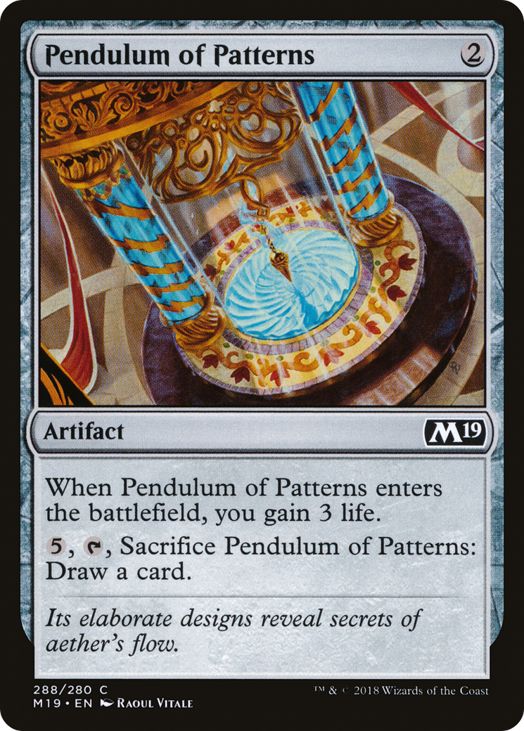 Pendulum of Patterns (M19-288)  - Core Set 2019