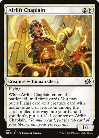 Airlift Chaplain (BRO-002)  - The Brothers' War